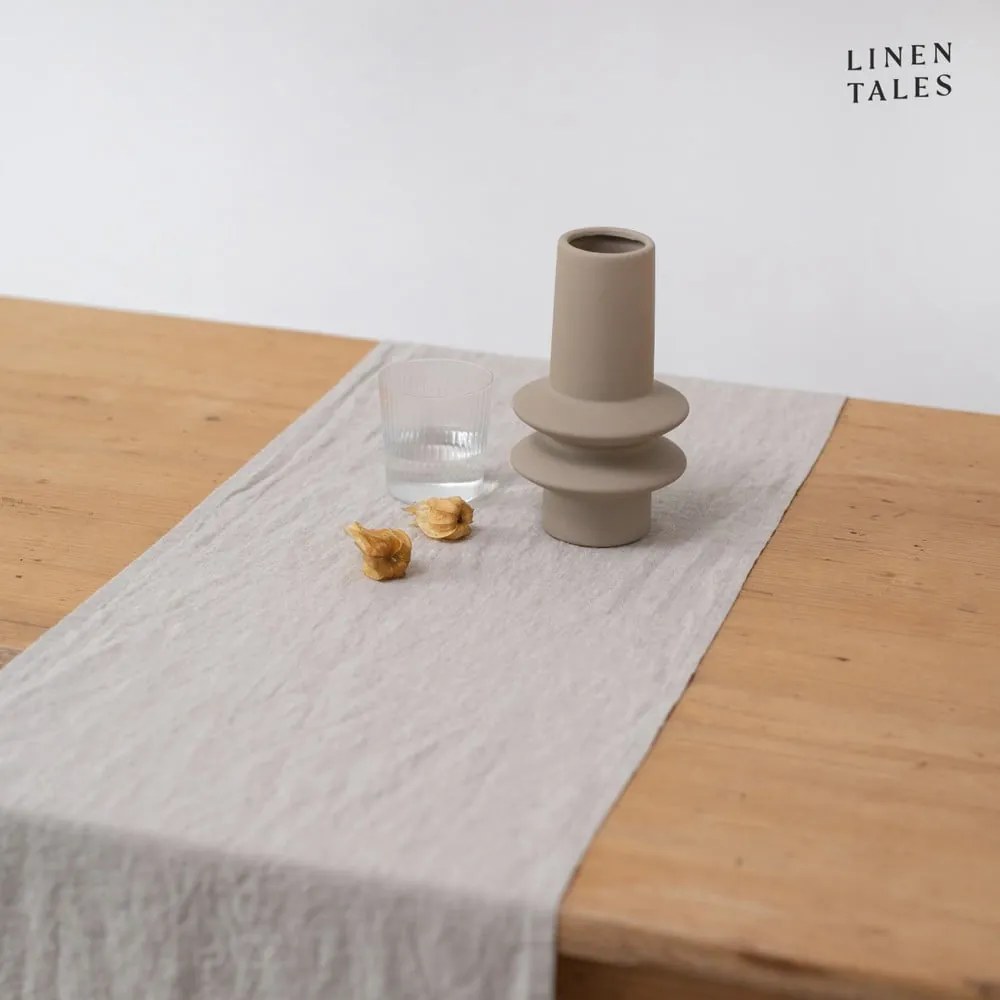 Len asztali futó 40x150 cm – Linen Tales