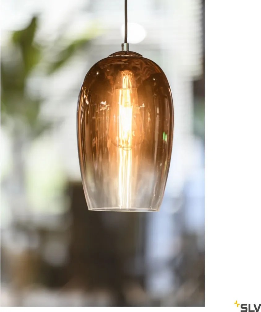 SLV 1006400 PANTILO Modern Függesztett Lámpa Sárgaréz E27 IP20
