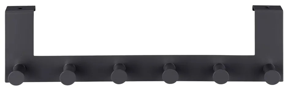 Fekete fém ajtófogas 39 cm Celano – Wenko