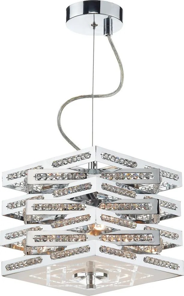 Dar Lighting CUBE CUB0350 Függőlámpa 3x40W/E14