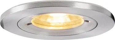 Okos süllyesztett spotlámpa acél kerek IP44, Wifi GU10-zel - Xena