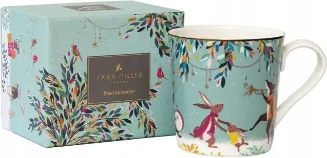 Pimpernel karácsonyi porcelán bögre nyuszi dobozban