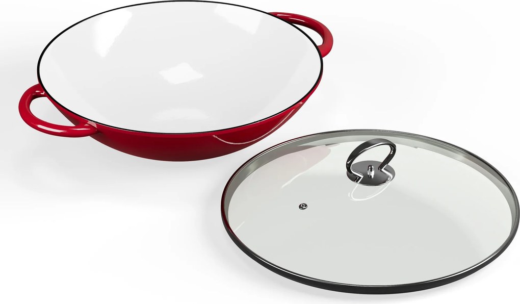 Wok Klarstein Jersey - piros