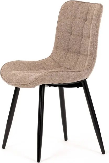 Étkezőszék, barna, szövet, HC-462 CRM2