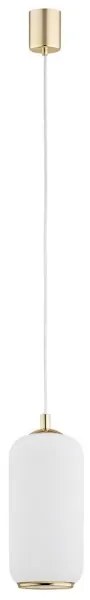 Argon 4993 - Csillár zsinóron PALLADO 1xE27/15W/230V arany/fehér