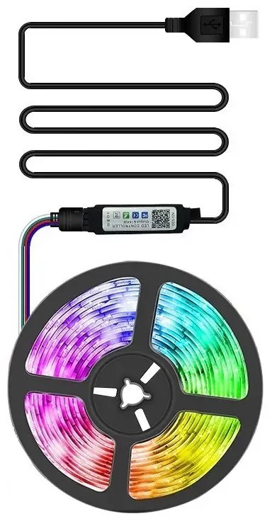 RGB LED szalag J263 10 m