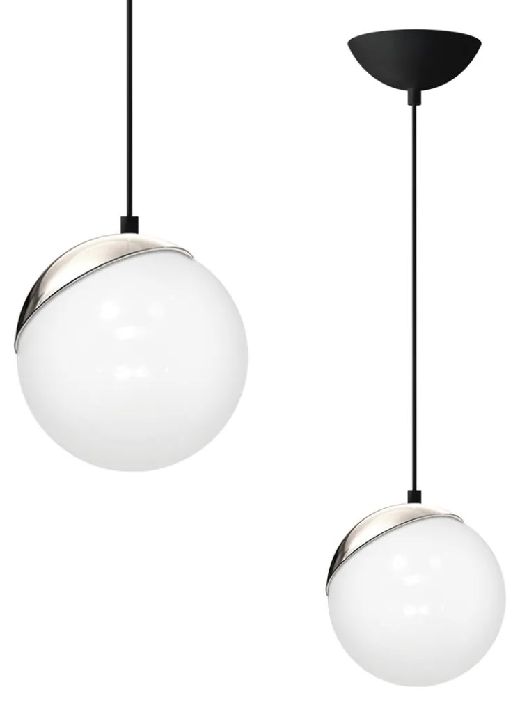 MILAGRO MLP4673 SFERA Egyágú Függesztett Lámpa Fém E14 IP20