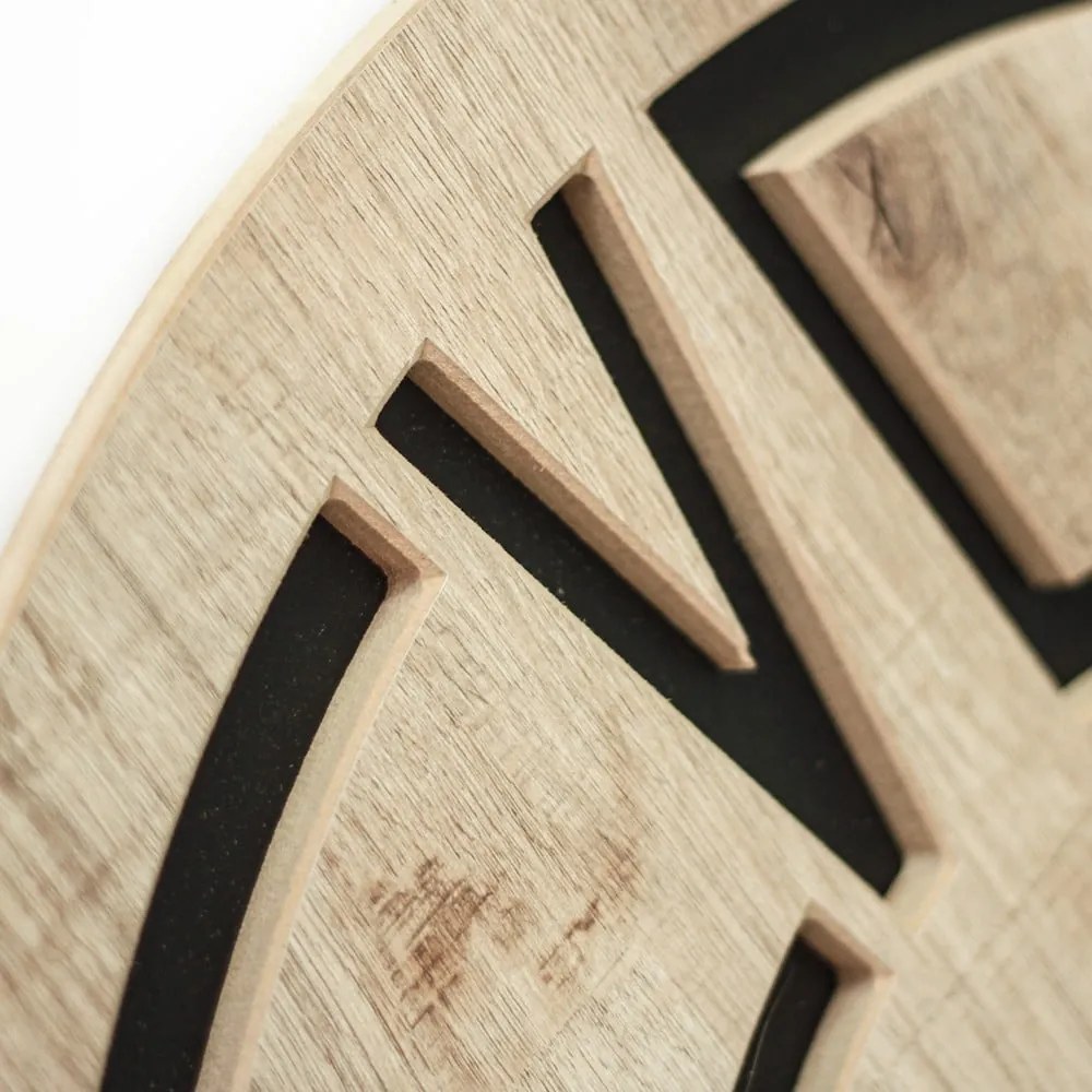 Fali óra ø 57 cm Ethan – Styler