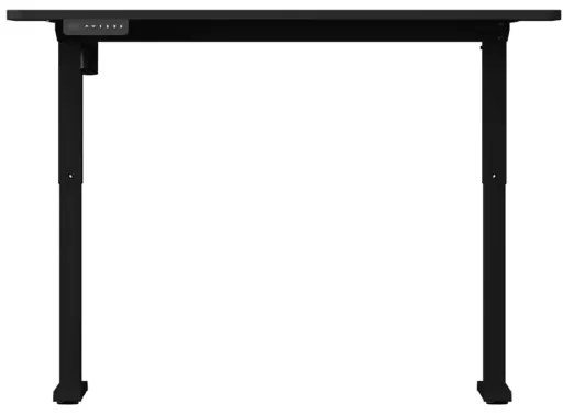 Állítható magasságú asztal LEVANO 140x60 cm fekete