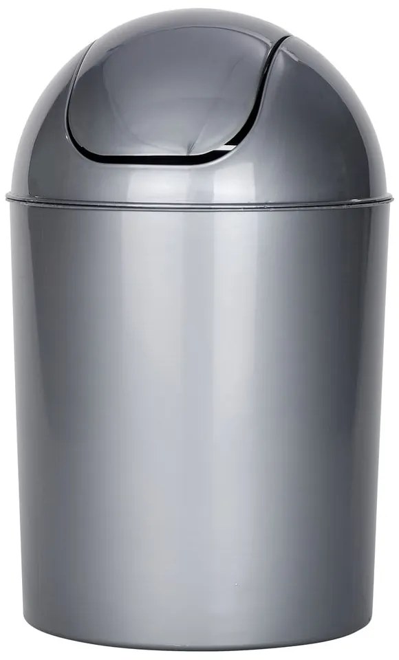 Szürke műanyag szemetes 6 l Economic – Wenko