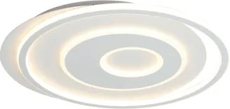 Brilagi - LED dimmelhető mennyezeti lámpatest IRIS LED/83W/230V 46x50 cm fehér + távirányító