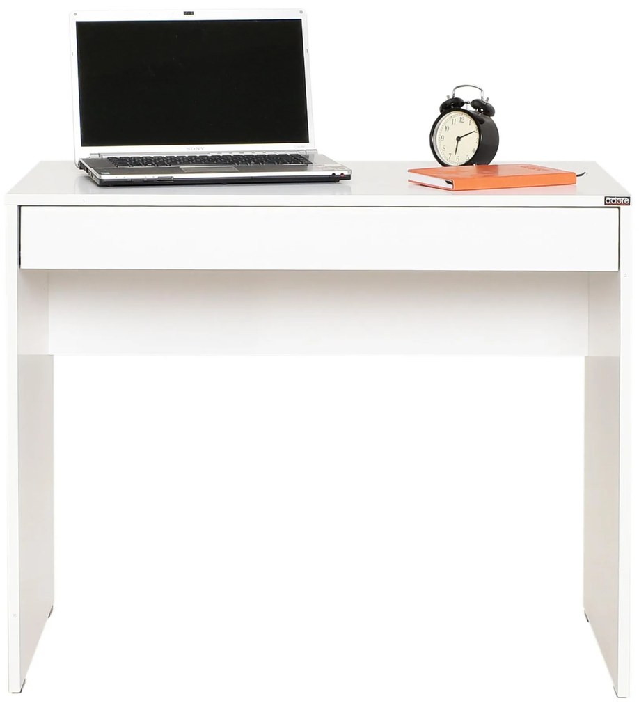 PC asztal Dolodu 3 (gyémántfehér). Akció -26%. 1094924