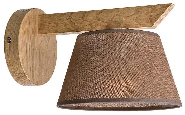 Fali lámpa ANTONIO 1xE14/40W/230V tölgy