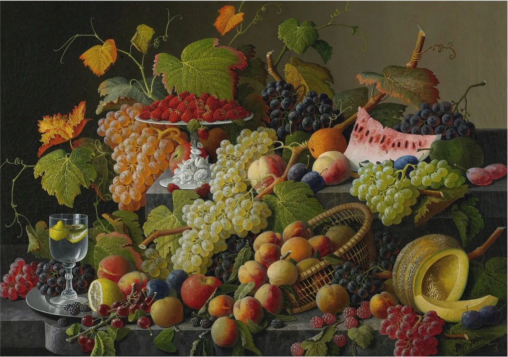 Dekoratív Fotótapéta Falra Gyümölcs kompozíció 312x219 Ragasztó