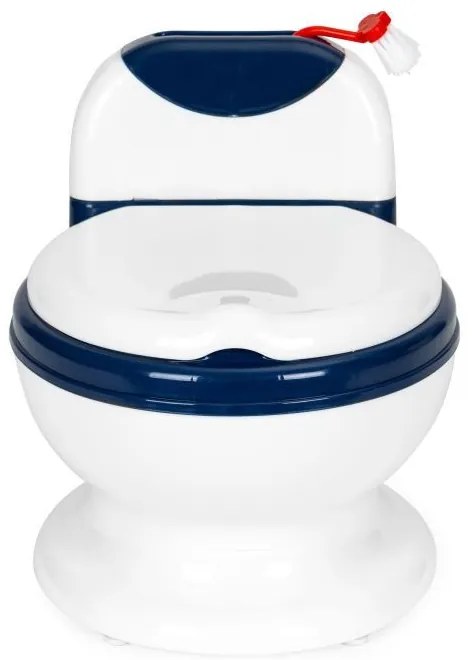 Wc formájú bili kivehető belsővel és kefével