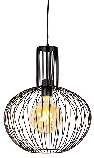 Design lógólámpa fekete - Wire Bake