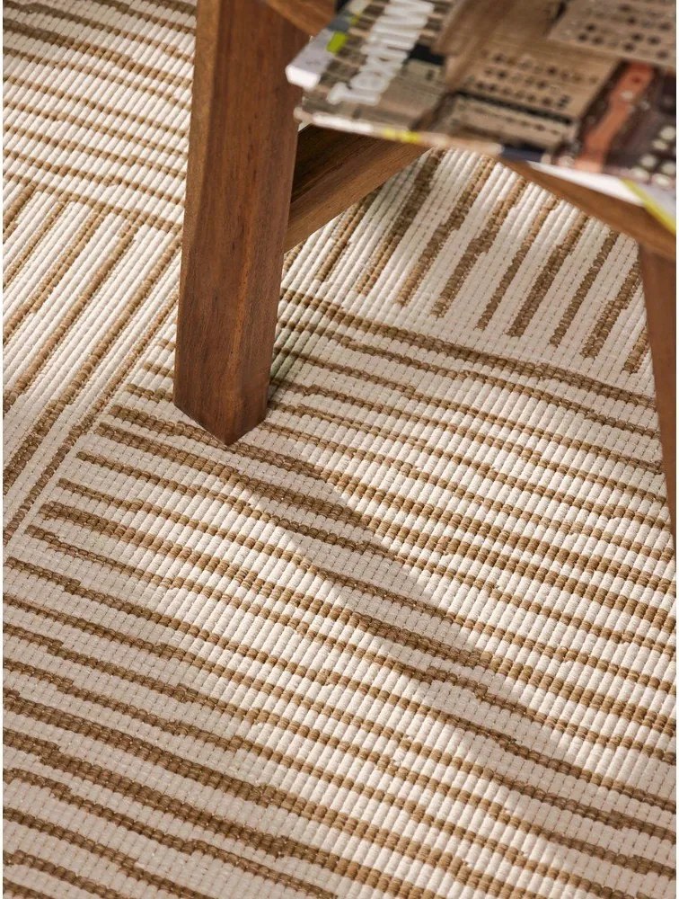 Krémszínű-natúr színű kültéri-beltéri szőnyeg 200x300 cm Haringey Nightingale – Ted Baker