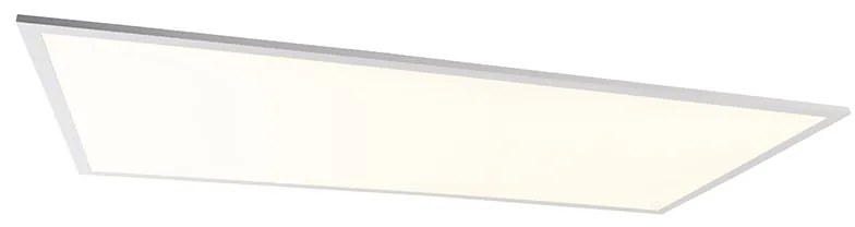 Acél mennyezeti lámpa 120 cm LED-del és távirányítóval - Liv