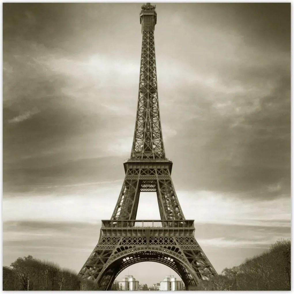 Poszterek 30x30 Rózsaszín Citroen Párizsban