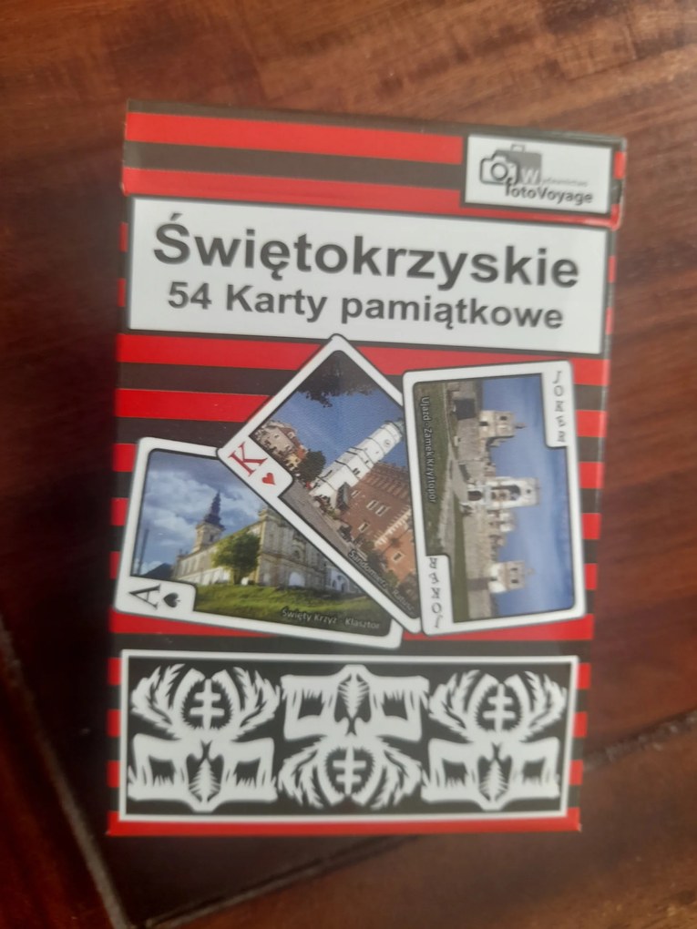 Játékkártyák Lengyel Szentkirályi Hegyek Souvenir Of Poland 54 cards