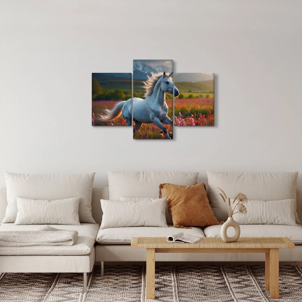 Kép - Egyszarvú (90x60 cm)