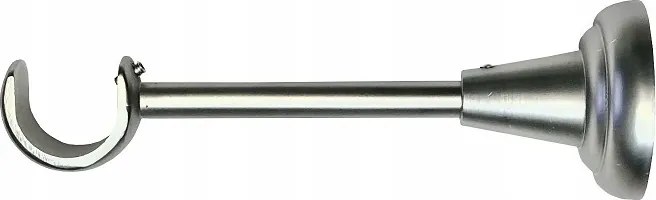 Fali konzol Mennyezeti 25mm Fém Függönykarnis kiegészítők