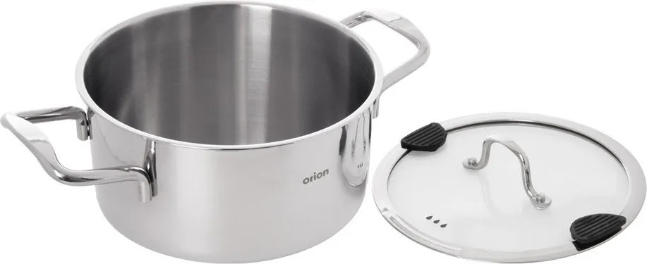 Rozsdamentes acél lábas fedővel 1,2 l Venice – Orion
