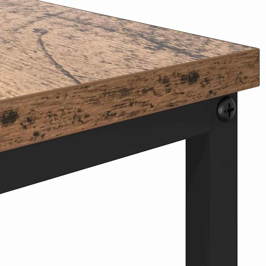 Dohányzóasztal with Drawer Régi fa 100 x 51 x 45 cm Faanyag