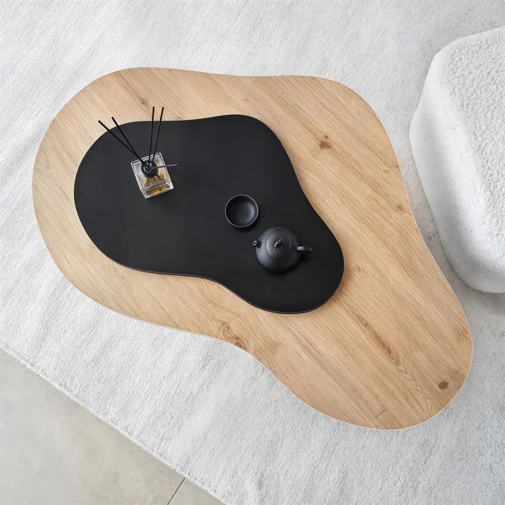 Melted - Sapphire Oak, Black