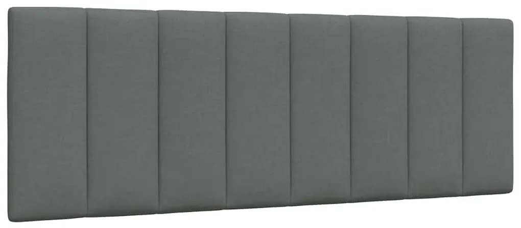 sötétszürke szövet ágykeret matrac nélkül Hanko 120x200 cm