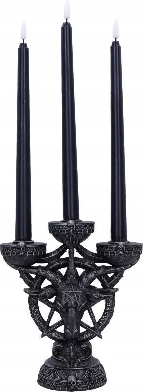 Baphomet Baphomet's Radiance Candelabra Gyertyatartó Dekoráció Figura Anglia