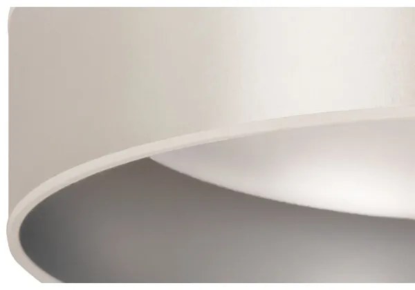 Duolla - LED Mennyezeti lámpa ROLLER LED/24W/230V átm. 45 cm ezüst