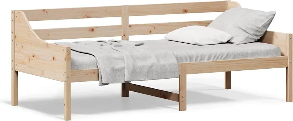 vidaXL tömör fenyőfa kanapéágy matrac nélkül 80 x 200 cm