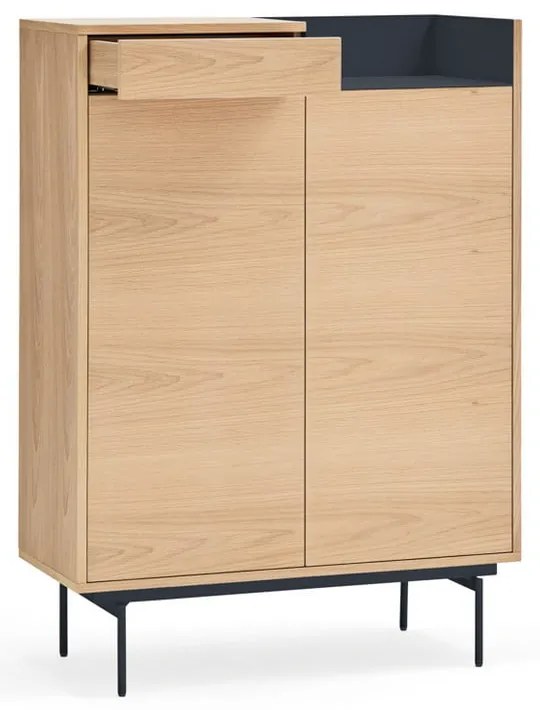 Valley világosbarna-kék szekrény - Teulat