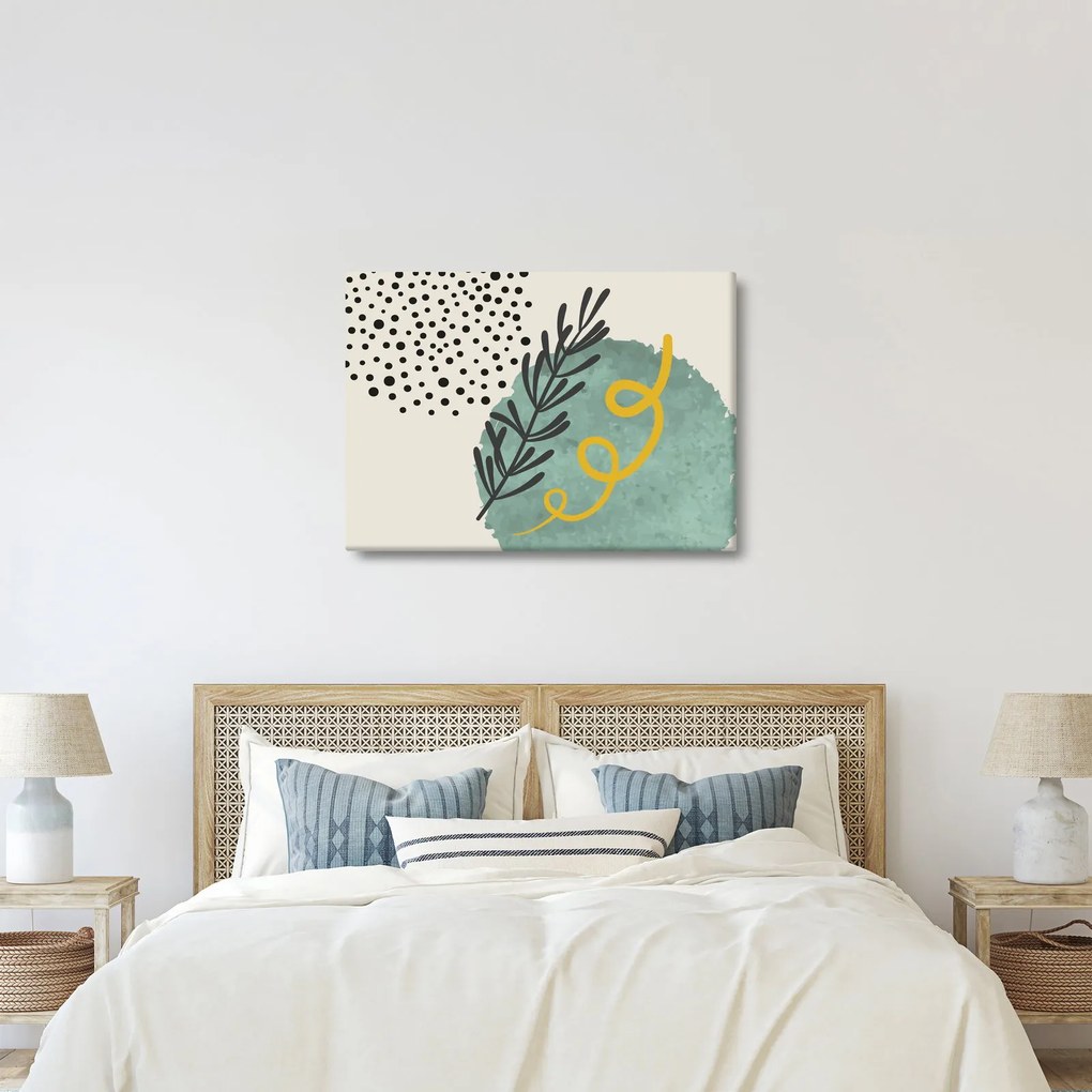 Kép - Absztrakt lapok N⁰1 (70x50 cm)