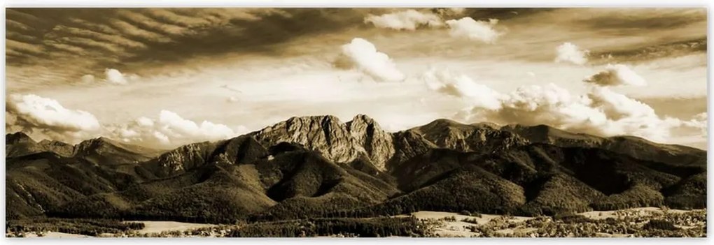 Poszterek 200x66 Tátra Lengyel hegyek Kilátás