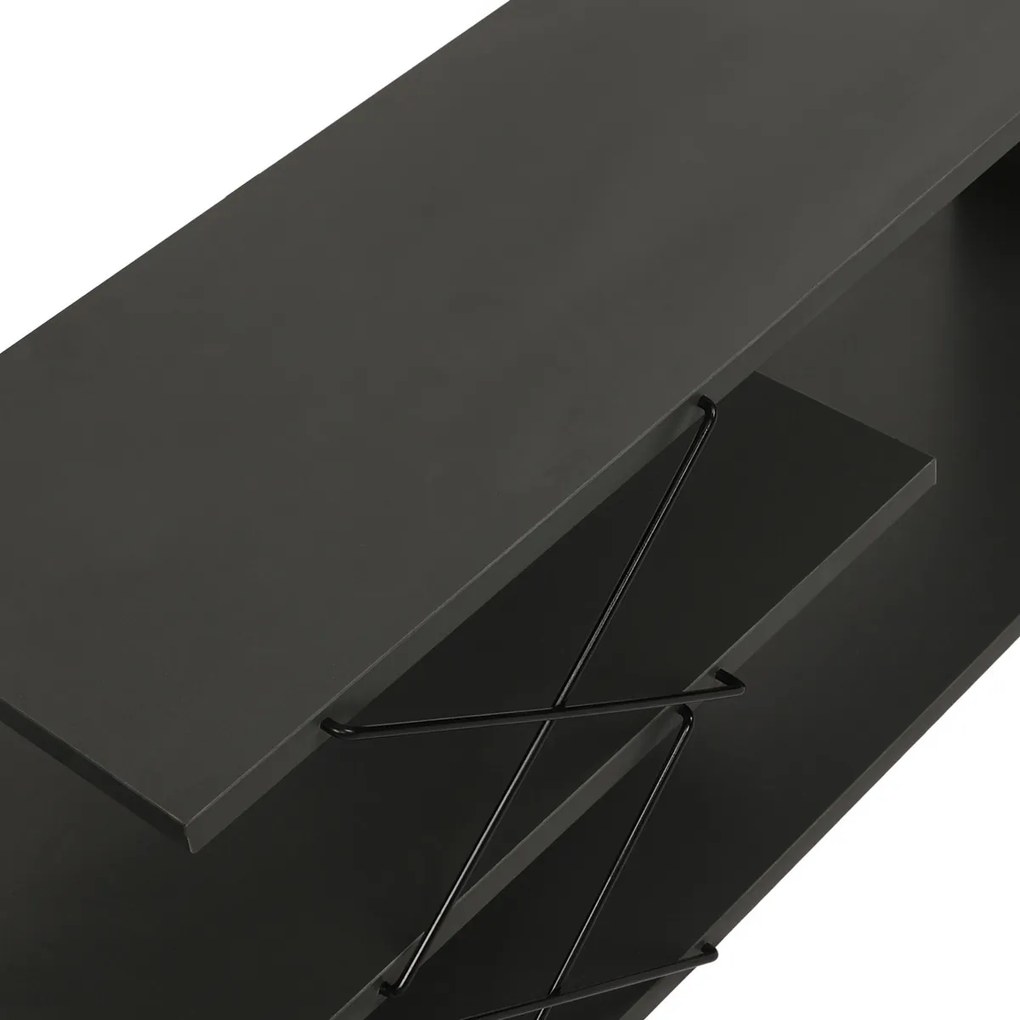 TV asztal Zigzag antracit