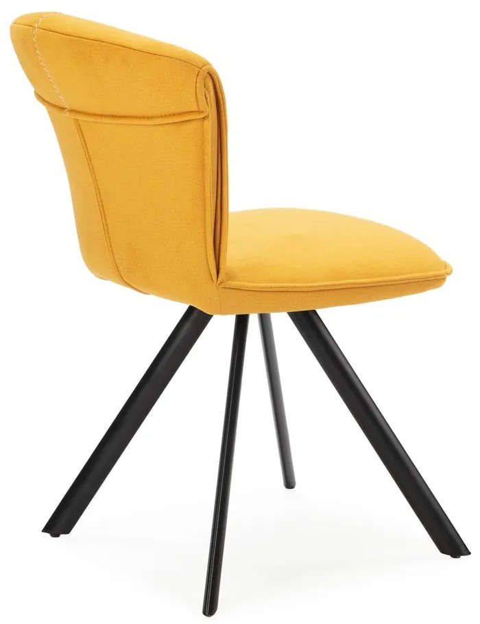 Sárga étkezőszék szett 2 db-os Simbra – Marckeric