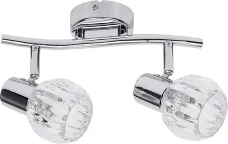 Rabalux beltéri karos spotlámpa e14 2x40w króm lauren