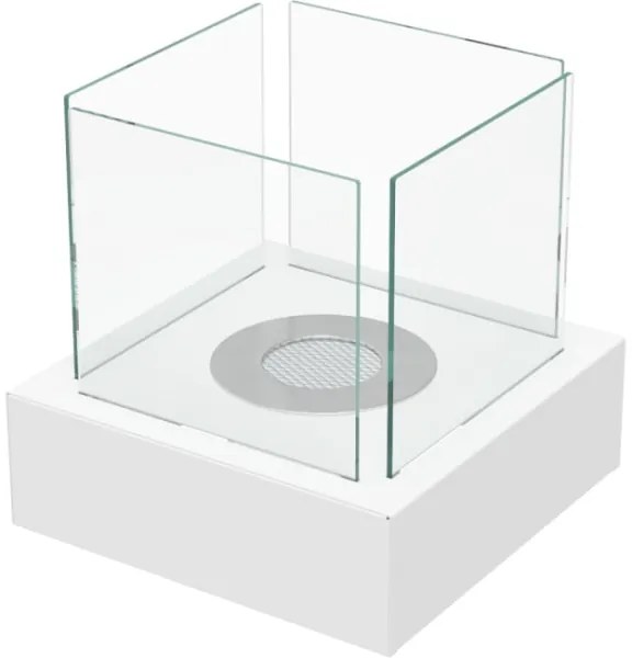 BIO kandalló TANGO3 30,3x30 cm, 1 kW, fehér, TANGO3/BIALY/TUV