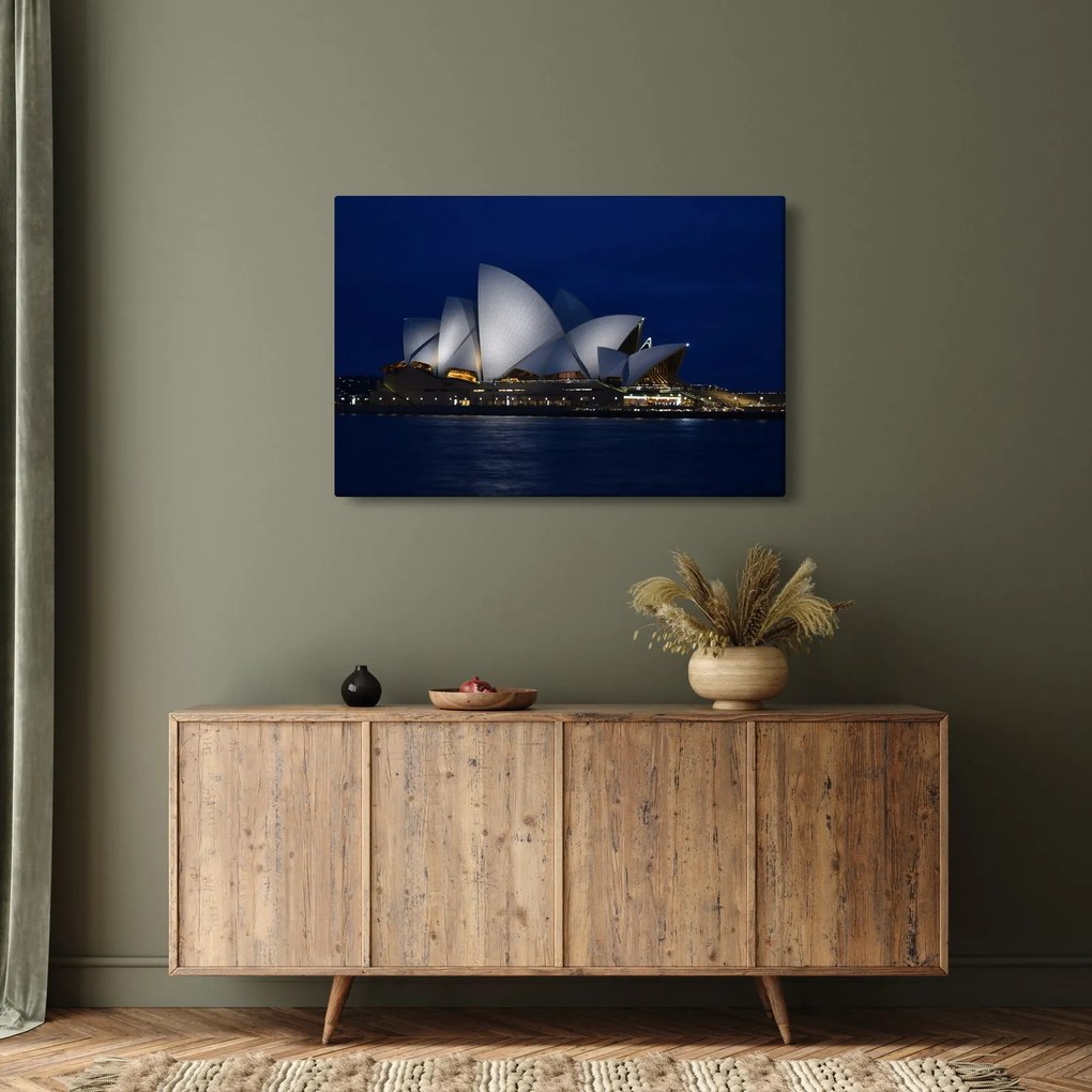 Sydney éjszakai kép (90x60 cm)