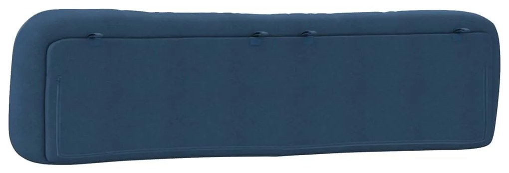 kék szövet fejtámla párna Hvar 200 cm