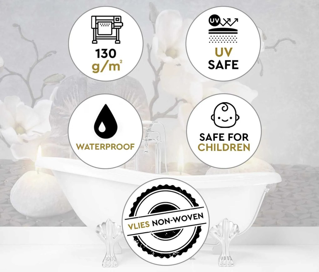 Gario Fotótapéta Buddha gyertyákkal Anyag: Vlies, Méret: 400 x 280 cm