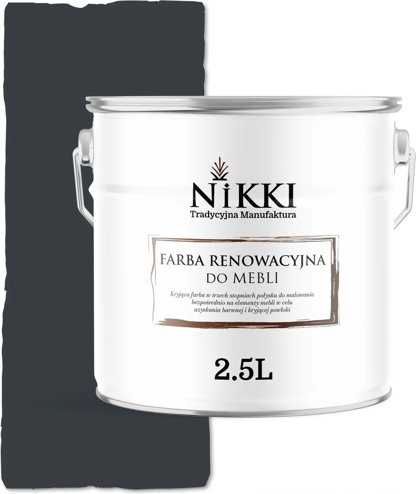 Konyhabútor Festék Szekrényfrontok Antracit RAL7016 Félmatt 2,5L