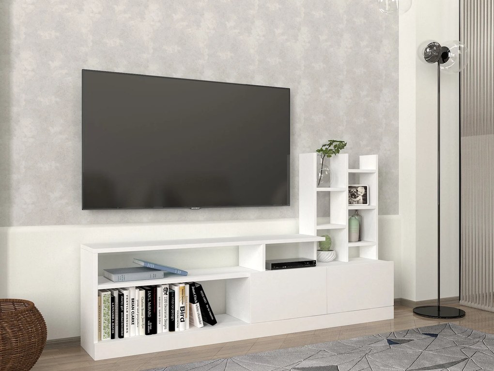 TV szekrény Dolunay - Fehér