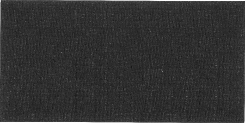 vidaXL Fali Fejtámla 12 pcs Fekete 60 x 30 cm szövet