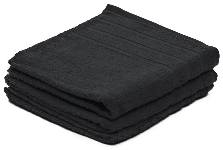 Bella fekete törölköző