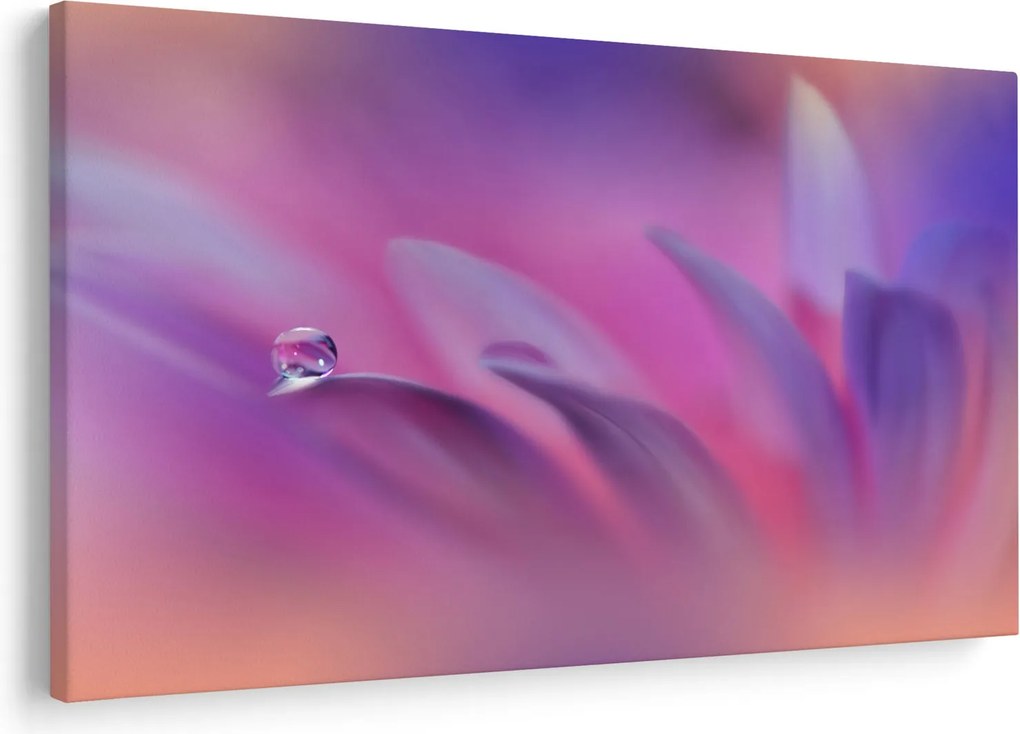 Kép - Csepp a virágon (90x60 cm)