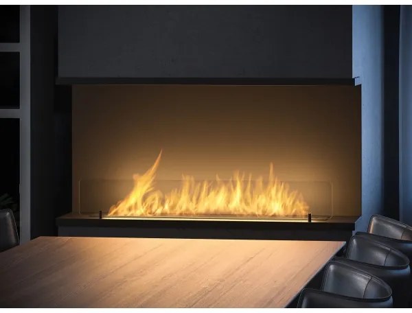 InFire - Beépített BIO kandalló 100x50 cm 3kW fekete