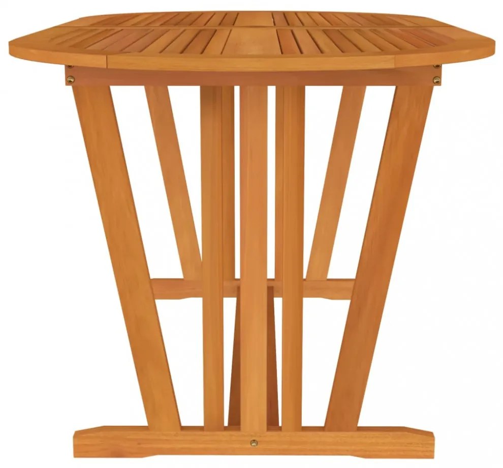 tömör eukaliptuszfa kerti asztal 160 x 85 x 75 cm